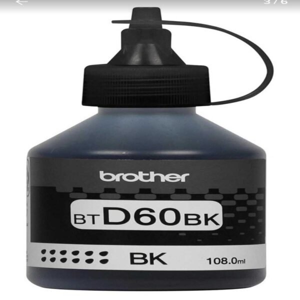 Botella de tinta Brother negra BTD60BK Alto rendimiento hasta 6500 pag. para DCPT310 DCPT510W MFCT910DW - Imagen 4