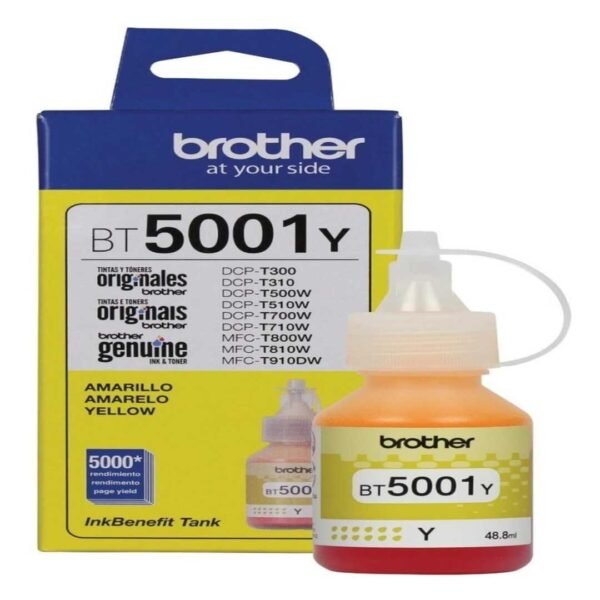 Botella de tinta Brother negra BTD60BK Alto rendimiento hasta 6500 pag. para DCPT310 DCPT510W MFCT910DW - Imagen 6